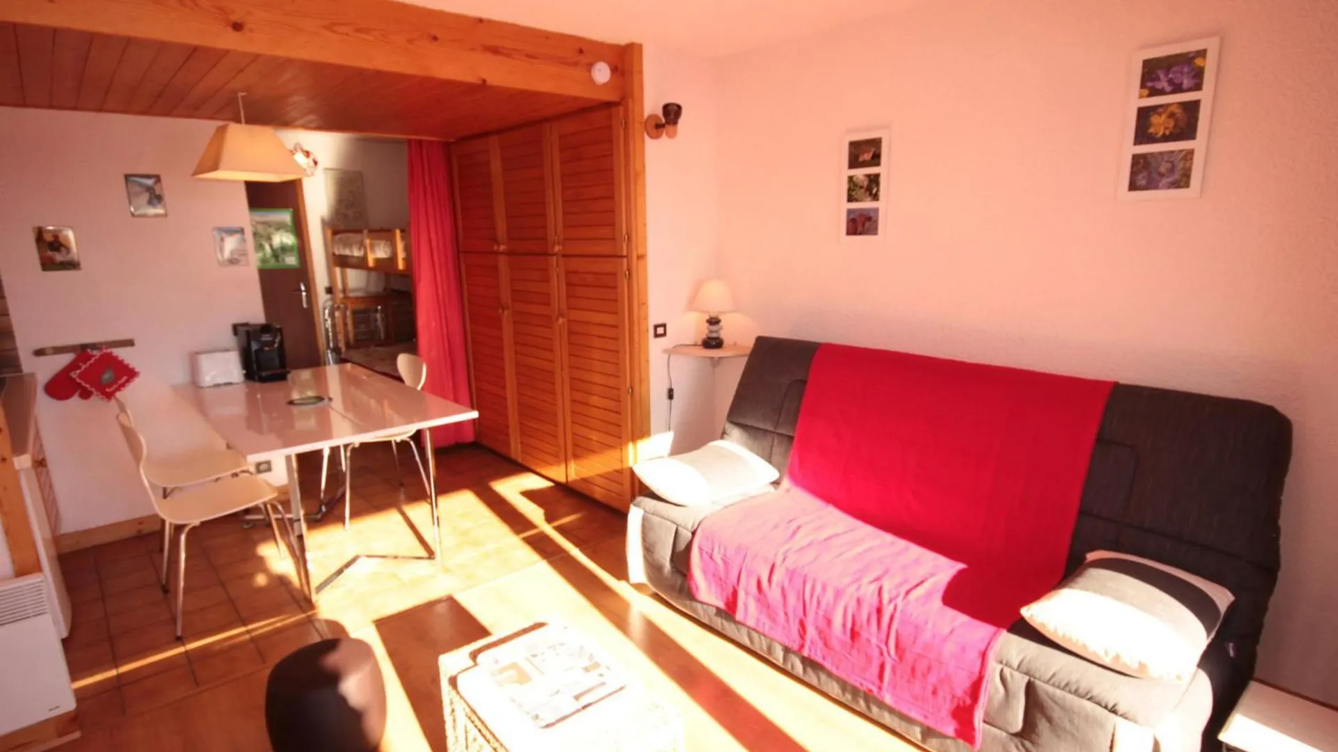 Daire Les Saisies - Studio-Cabine Avec Balcon Sud Et Casier A Skis - Fr-1-293-157 Fransa